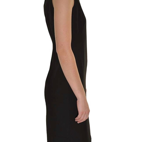 NWT London Times Little Black Sheath Dress Size 8 New - Picture 5 of 7